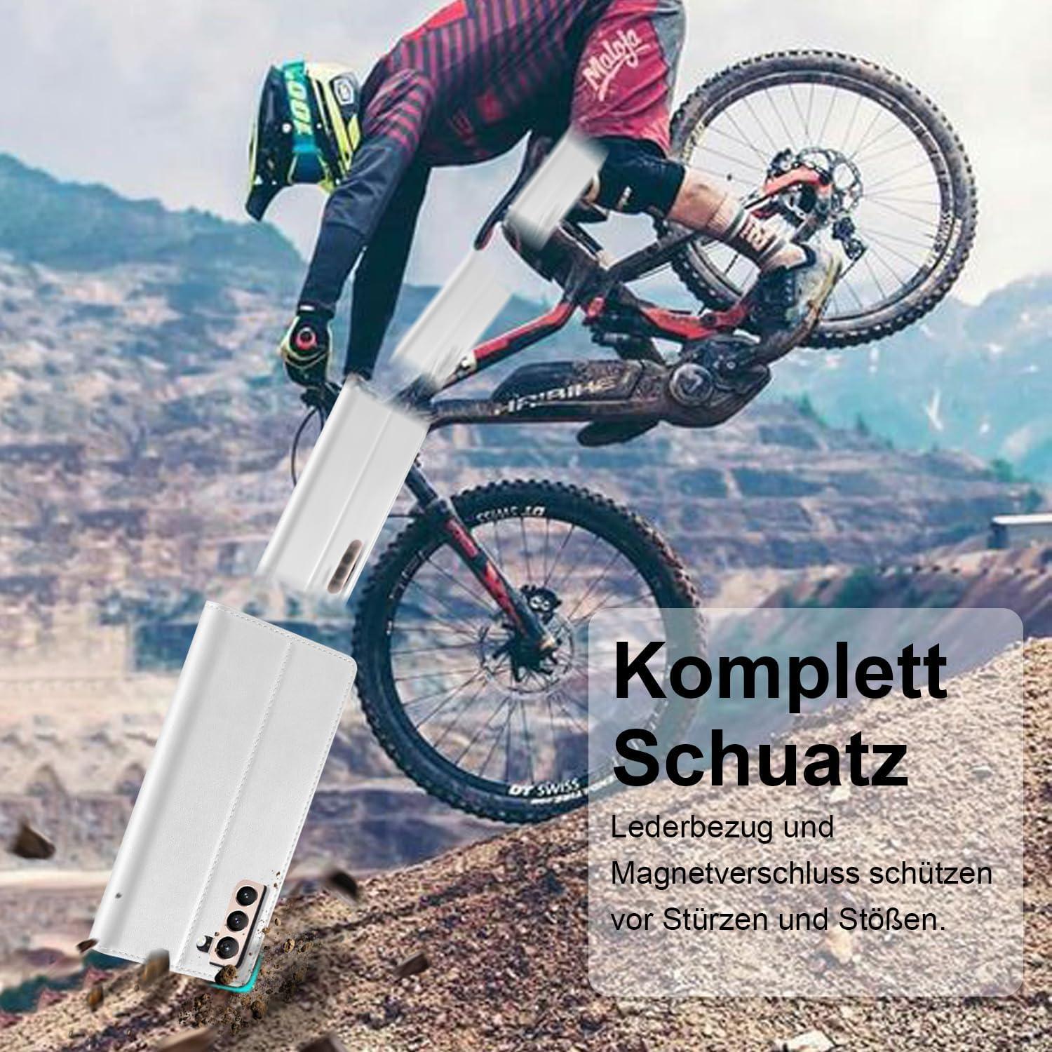 Handyhülle Samsung S24 Plus Leder Klappbar Flip Wallet