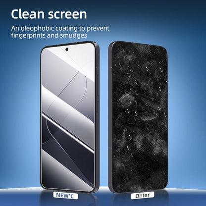 Panzer Schutzglas Xiaomi 14 (6,36 Zoll) 3er Pack 9H Härte Ultra-klar