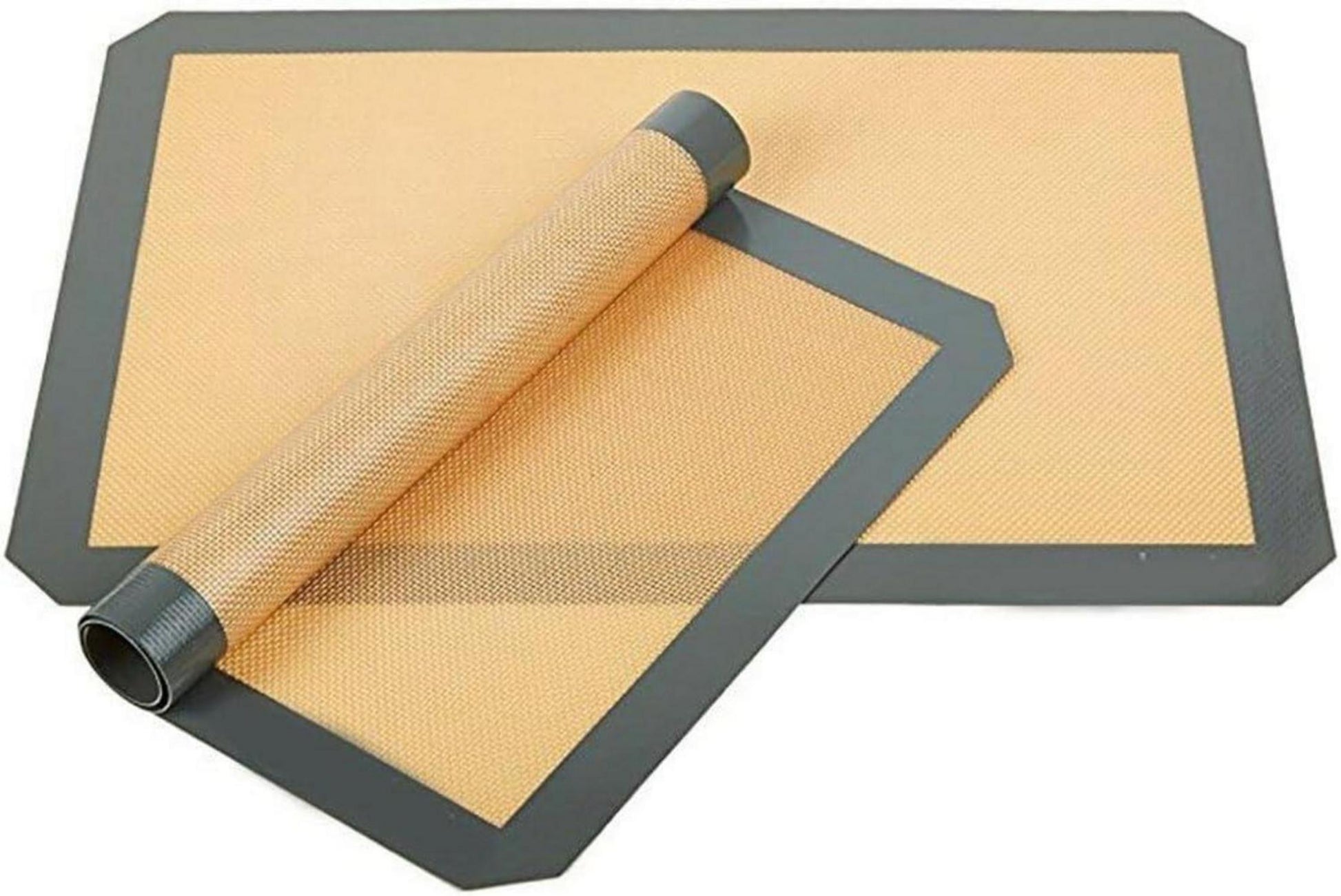Silikon Backmatte 2er Pack antihaftbeschichtet hitzebeständig 40x30 cm