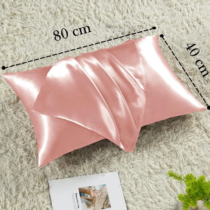 Satin Kissenbezug 2er Set 40x80 Rosa Haar Haut PflegeValidateAntiForgeryToken