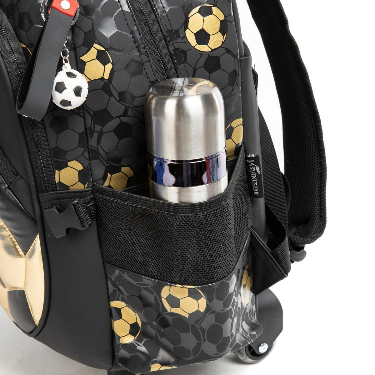 Rollrucksack Mädchen 6-8 Jahre – Mint Koffer Set mit Lunchbox