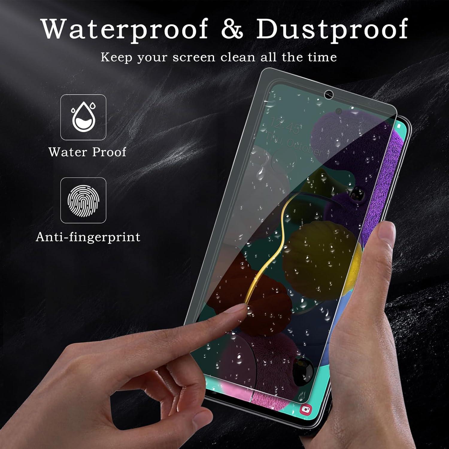 Sichtschutz für Samsung Galaxy A51/A52/A53, Anti-Spähen Glasfolie