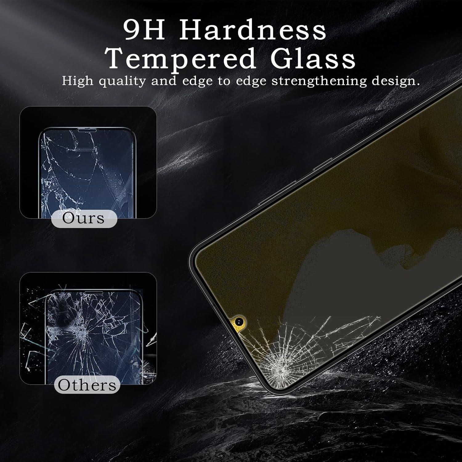 2er Pack Samsung Galaxy S22/S23 Plus Sichtschutzfolie 9H HD