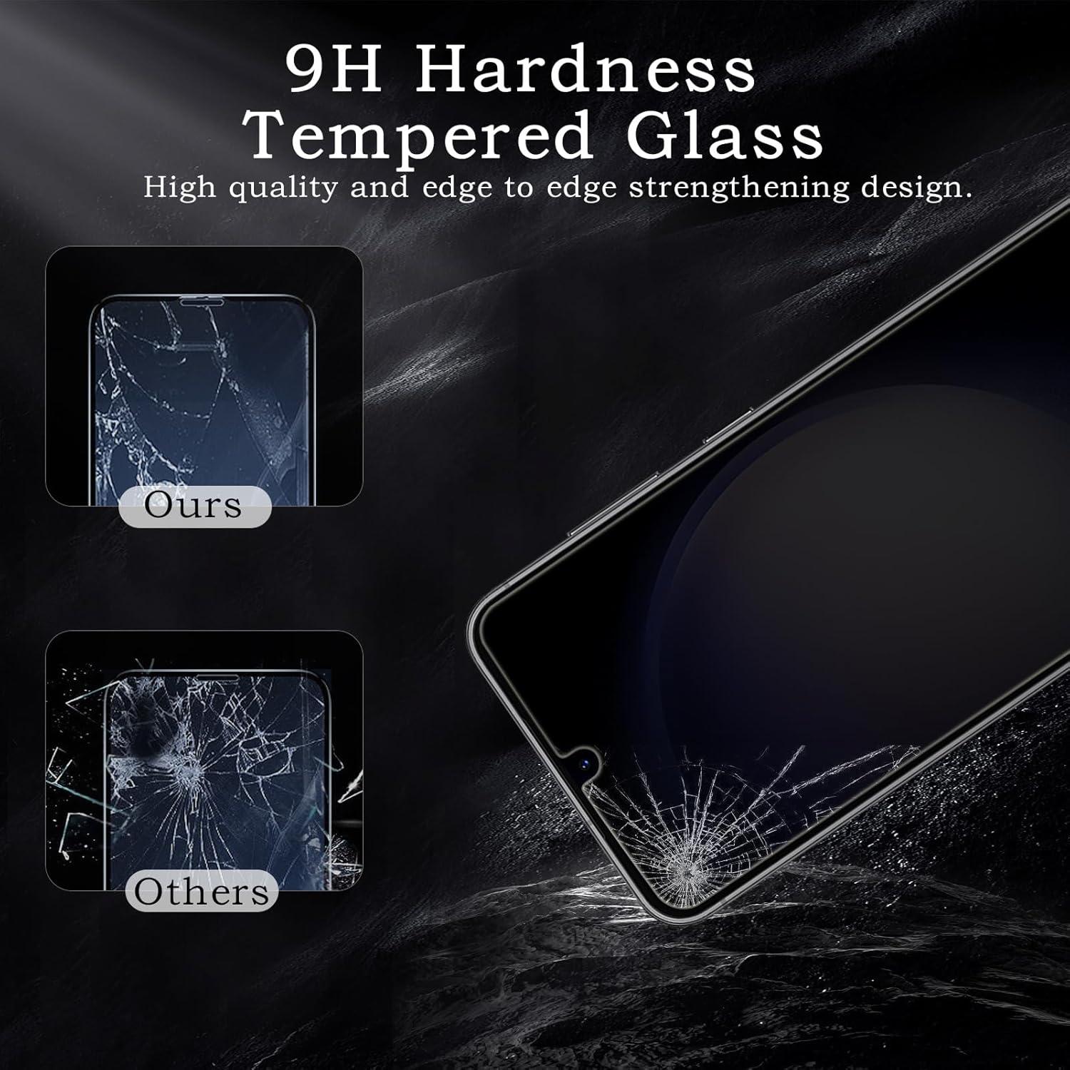 Samsung Galaxy S23/S22 Sichtschutz 2er Pack, Anti-Spähen