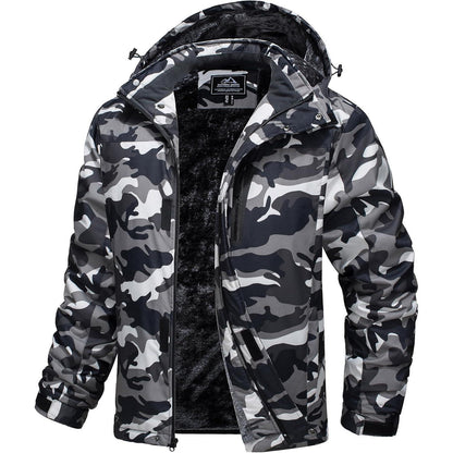 Herren Skijacke Wasserdicht & Warm – Outdoor Winterjacke