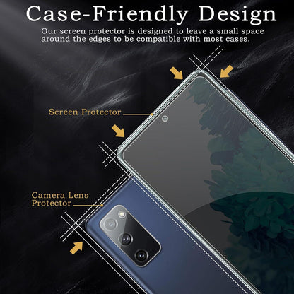 Sichtschutz Samsung Galaxy S20 FE Kameraschutz 2 Stk. Anti-Spy HD 9H Härte