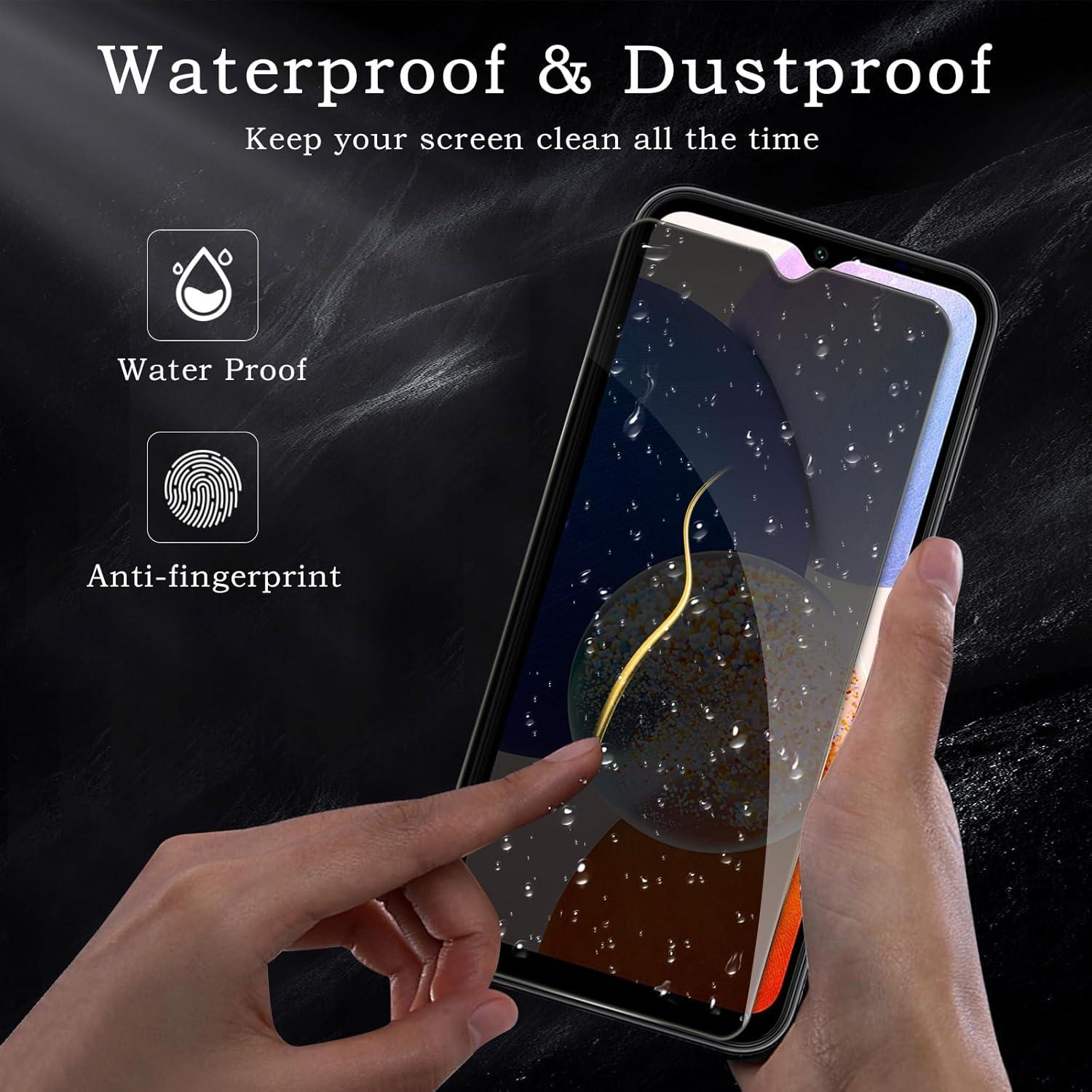 Samsung Galaxy A14 Sichtschutz & Kameraschutz 2er Pack Anti-Spy Folie