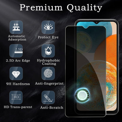 2er Pack Samsung Galaxy A23 Sichtschutzglas 9H Härte