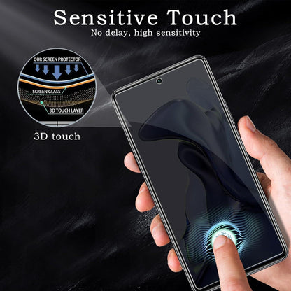 2er Pack Xiaomi 11T/11T Pro Sichtschutz & Kameraschutzfolie - Privatsphäre Schutz - Anti-Spy Panzer Glas - HD Blickschutz - 9H Härte