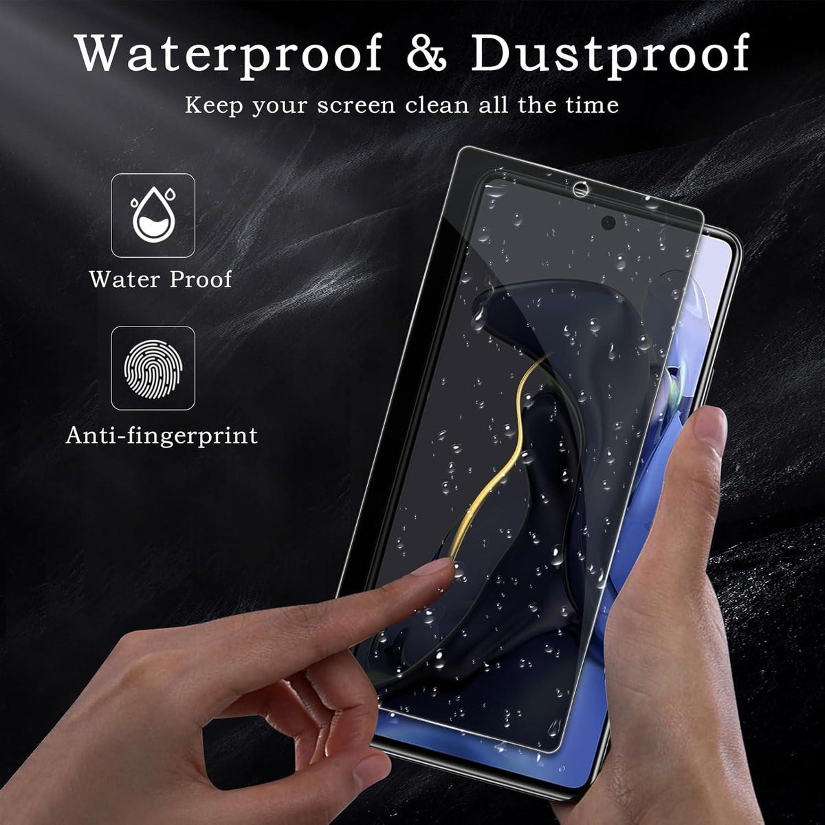 2er Pack Sichtschutz + Kameraschutz für Xiaomi 11T/11T Pro, Anti-Spy