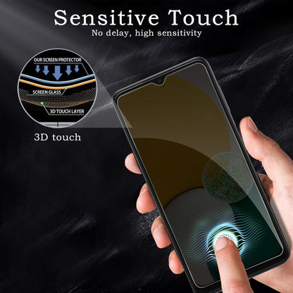 Samsung Galaxy A13 Sichtschutz & Kameraschutz - Anti-Spy Glasfolie 9H HD