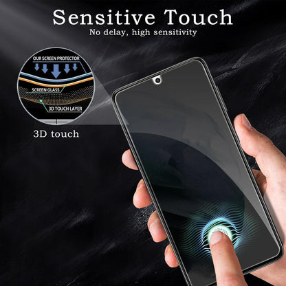 Sichtschutz Samsung Galaxy S21 2er Pack 9H Härte Anti-Spy Anti-Kratzer HD Folie