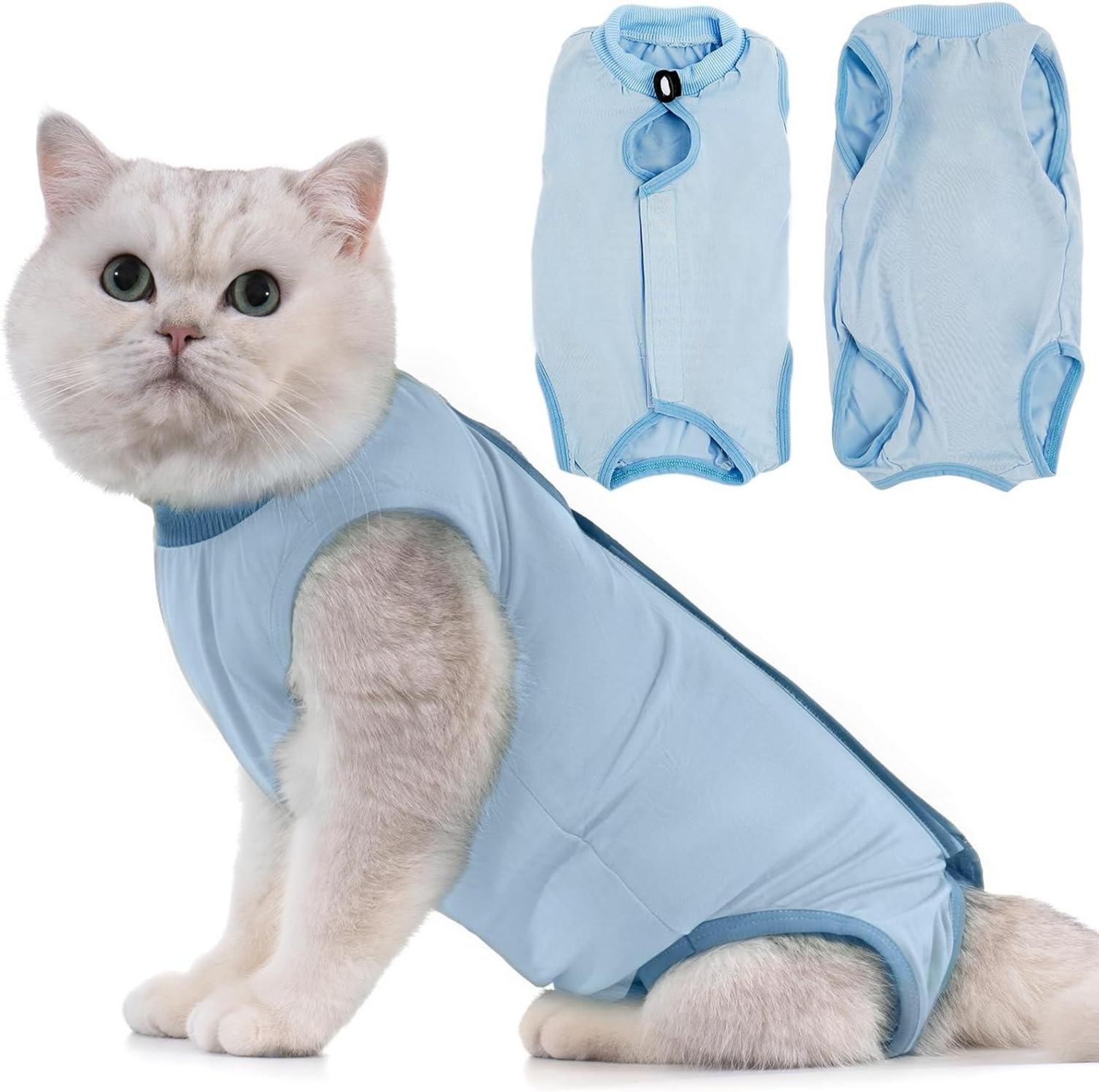 Katzenbody Erholungsanzug Modal Recovery Kastration Spay Leckschutz
