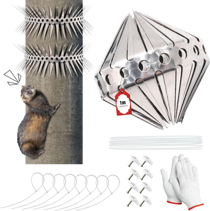Marderabwehr Marderschreck 100CM Marderschutz Dachrinne Fallrohrschutz