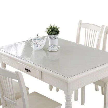 Transparente PVC Tischdecke 2mm | Wasserdicht & Robust | 100x200cm