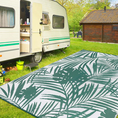 Outdoor Teppich Wetterfest Terrassenteppich Kunststoff Gartenteppich
