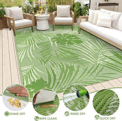 Outdoor Teppich Wetterfest Terrasse Kunststoff 150x245 cm