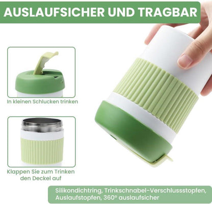 Thermobecher 350ML Isolierbecher Edelstahl Travel Mug
