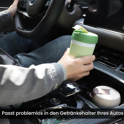 Thermobecher 350ML Edelstahl Isolierbecher Kaffeebecher to Go Travel Mug Grün