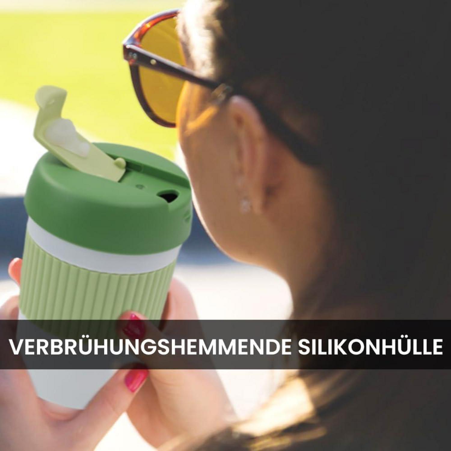 Thermobecher 350ML Isolierbecher Edelstahl Kaffeebecher to Go Travel