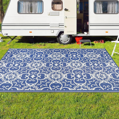 Outdoor Teppich wasserdicht leicht faltbar für Terrasse Balkon