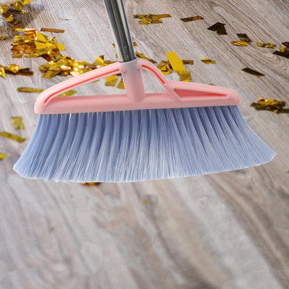 Roellgs Besen Kehrschaufel Set Winddicht Rosa