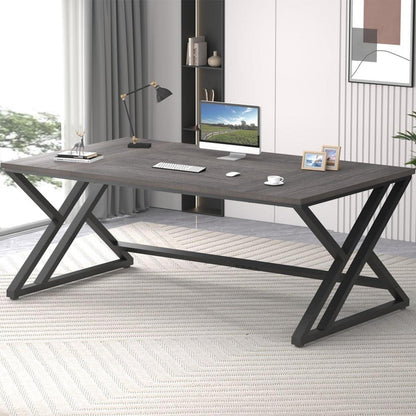 Rustikaler Schreibtisch LVB Computer