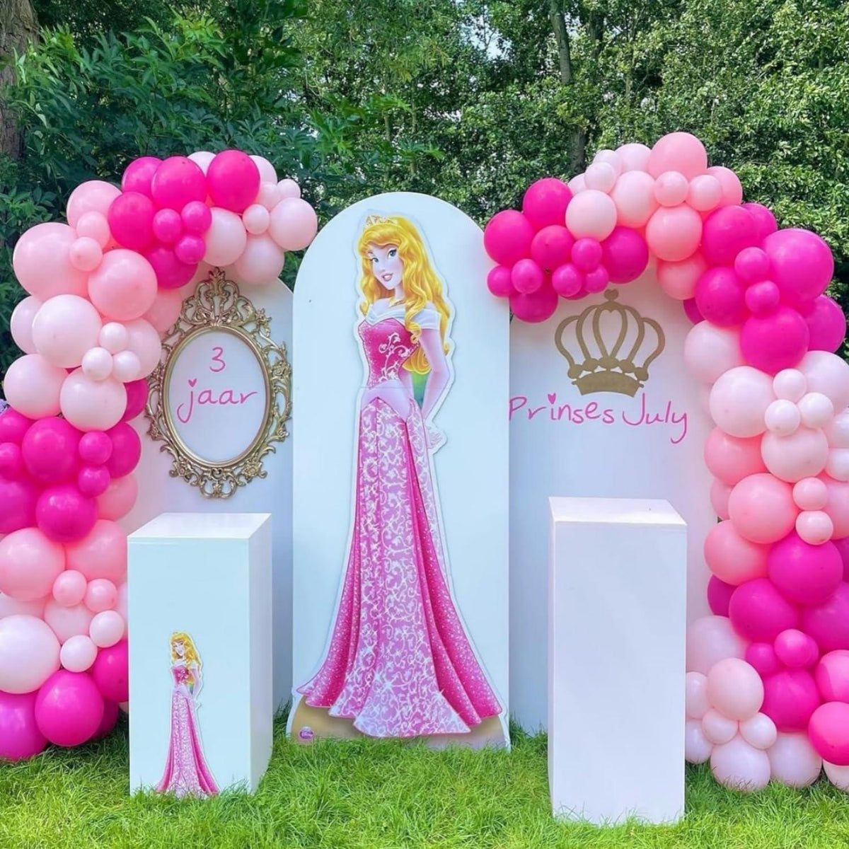 Rosa Luftballon Girlande Set, 112 Stück Ballons für Mädchen, Frauen, Geburtstag, Hochzeit
