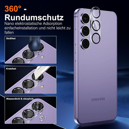 Schutzfolie Samsung Galaxy S24 Panzer Schutz Glas 4er Set