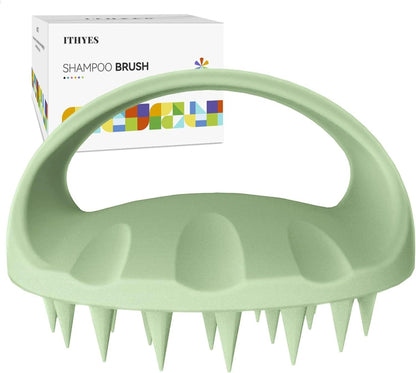 Kopfmassage-Bürste Silikon Scalp Haar Massager Shampoo-Bürste