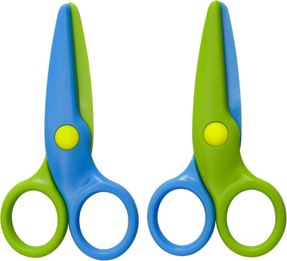 Sicherheitsschere für Kinder 10,7cm Vorschulbastelschere 2er Set