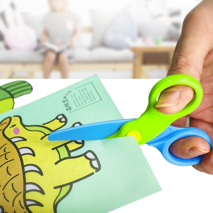 CCR Sicherheitsschere für Kinder 10,7 cm Vorschulschere Papierschere 2 Stück
