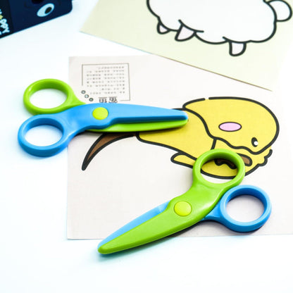 CCR Kinder Sicherheitsschere 10,7cm 2er Set Vorschul DIY Bastelschere