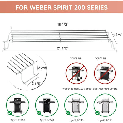 Weber Grillzubehör Brennerabdeckung Gasgrill Spirit I & II