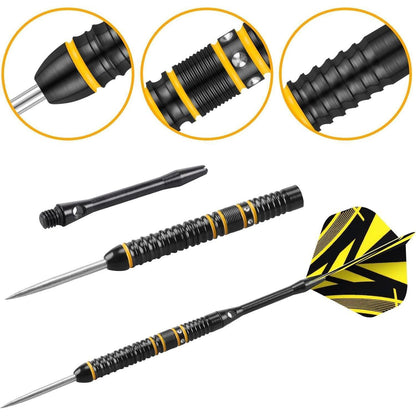 WIN.MAX Dartpfeile 90% Tungsten 3 Stück 16-28g Gelb