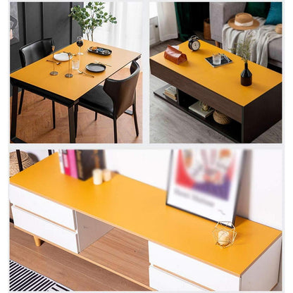 PU Tischdecke wasserdicht 80x200cm Grün+Volett