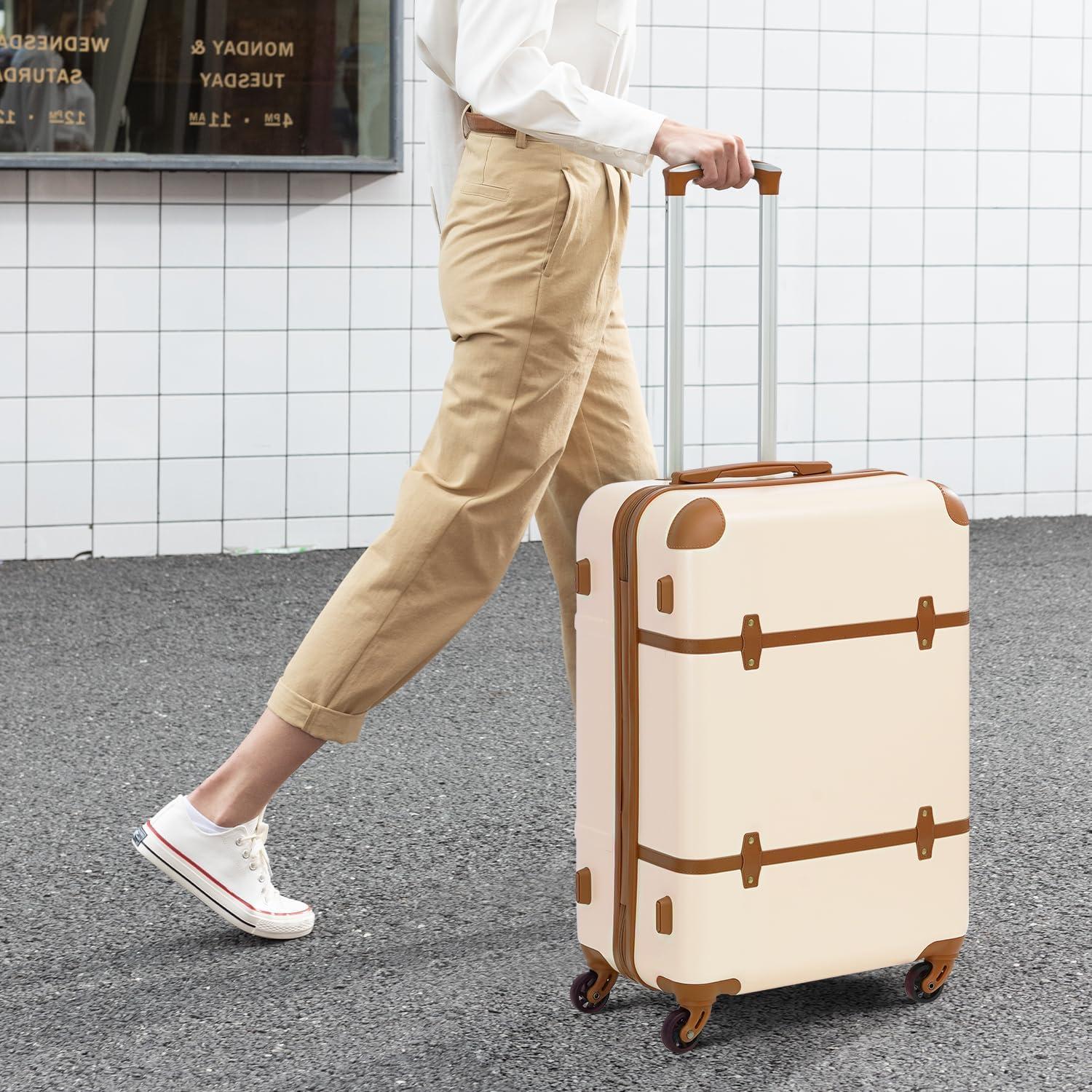 COOLIFE Koffer Trolley Set 3tlg ABS Hartschale 4 Rollen