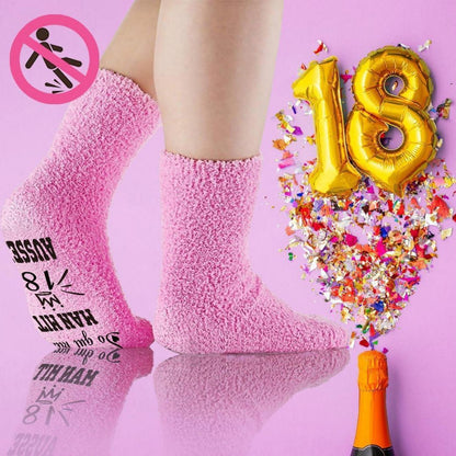 Kuschelsocken Damen Cupcake Geschenkideen Lustige Socken