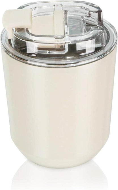 Thermobecher Kaffee to go Auslaufsicher mit Deckel 280ml Beige