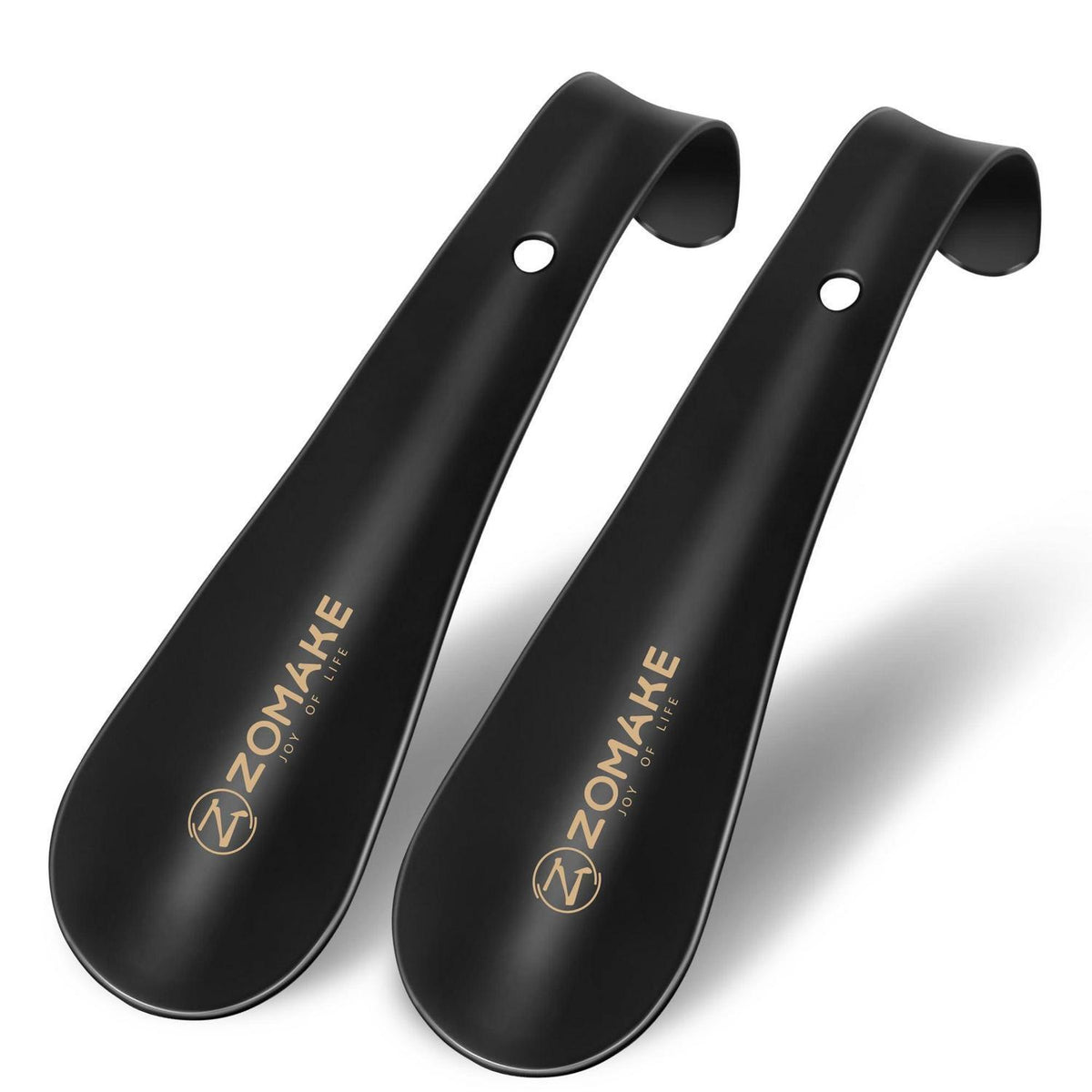 Schuhlöffel Metall Kurz (2er Set) – Mini Schuhanzieher für Reisen