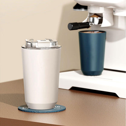 Thermobecher Kaffee to go 380ml Auslaufsicher Beige Unterwegs