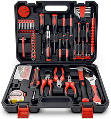 Werkzeugkoffer 205tlg Haushalt Werkzeug Set Schraubendreher Hammer