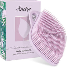Silikon Body Scrubber Sanfte Duschbürste für empfindliche Haut