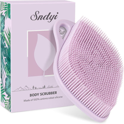 Silikon Body Scrubber Sanfte Duschbürste für empfindliche Haut