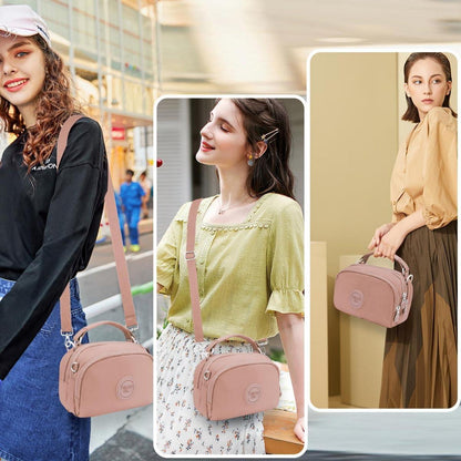 Kleine Umhängetasche Damen Wasserdicht Nylon Crossbody Bag