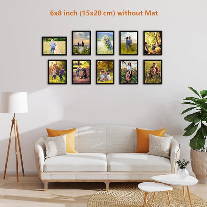 10er Set Bilderrahmen 13x18/15x20 cm