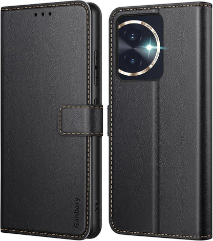 Handyhülle Honor 100 5G Leder Klapphülle Kartenschlitzen