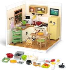Rolife Miniaturhaus Bausatz Super World Puppenhaus Modell mit Möbeln