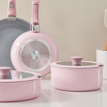 Keramik Pfannen-Set 5-teilig 20/26cm Antihaft Induktion