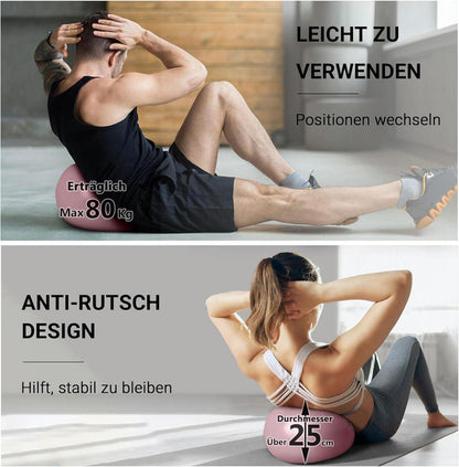 Kleiner Pilates-Ball 25cm Yoga Ball Gymnastikball Fitnessball